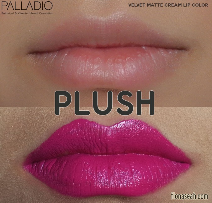 Palladio Velvet Matte Cream Lip Color in Plush