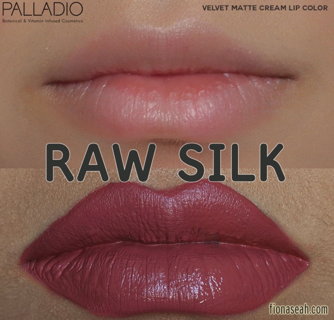 Palladio Velvet Matte Cream Lip Color in Raw Silk