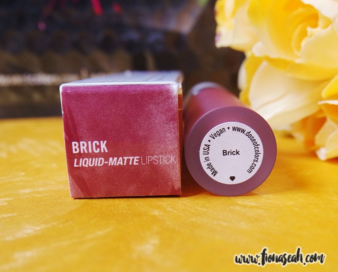 Dose of Color Matte Liquid Lipstick in Brick